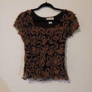 ELANA KATTAN Tulle Top